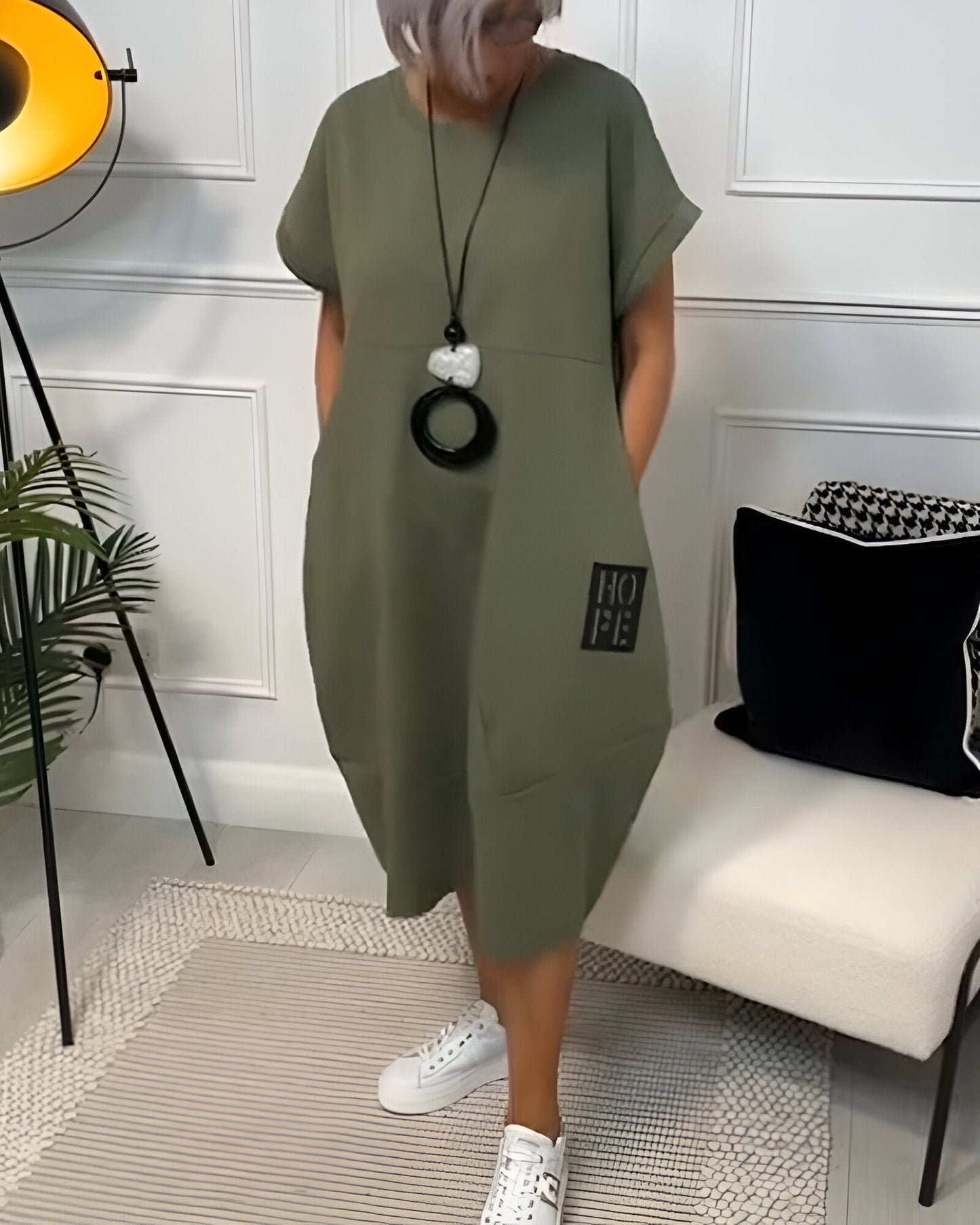 Ineke | Comfort Hoodie Dress