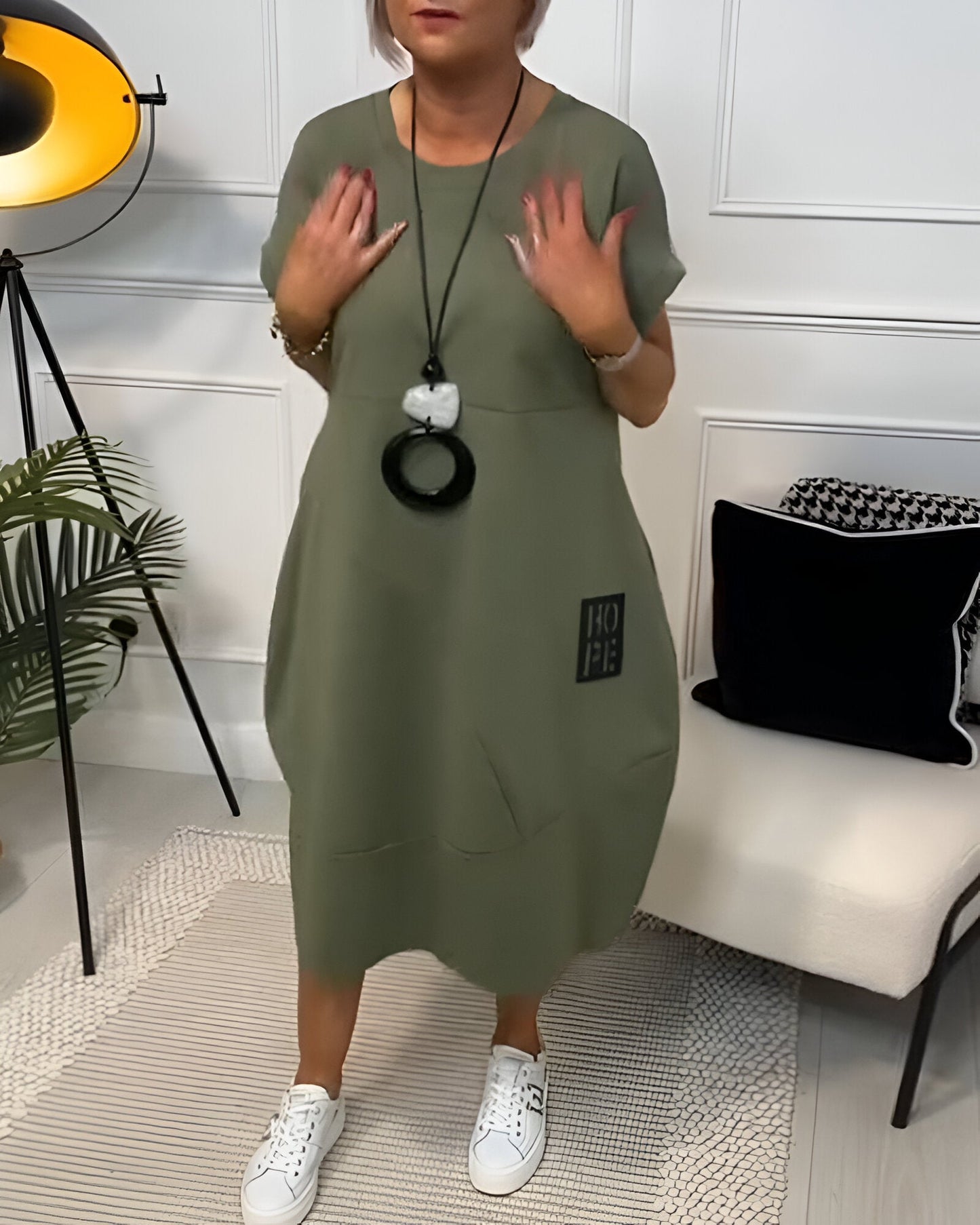 Ineke | Comfort Hoodie Dress