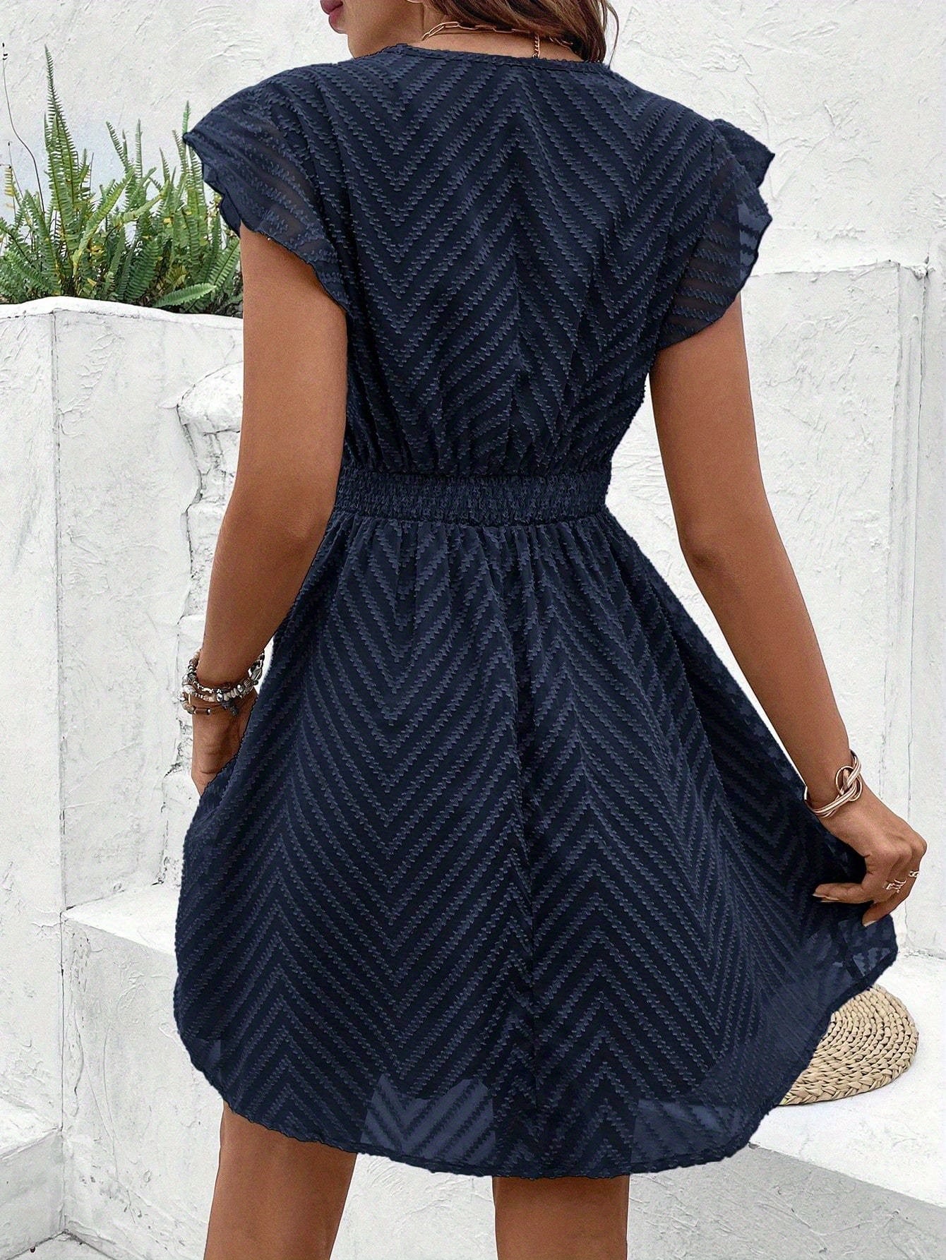Shirley | Summer Sleeveless Dress With V- Neck