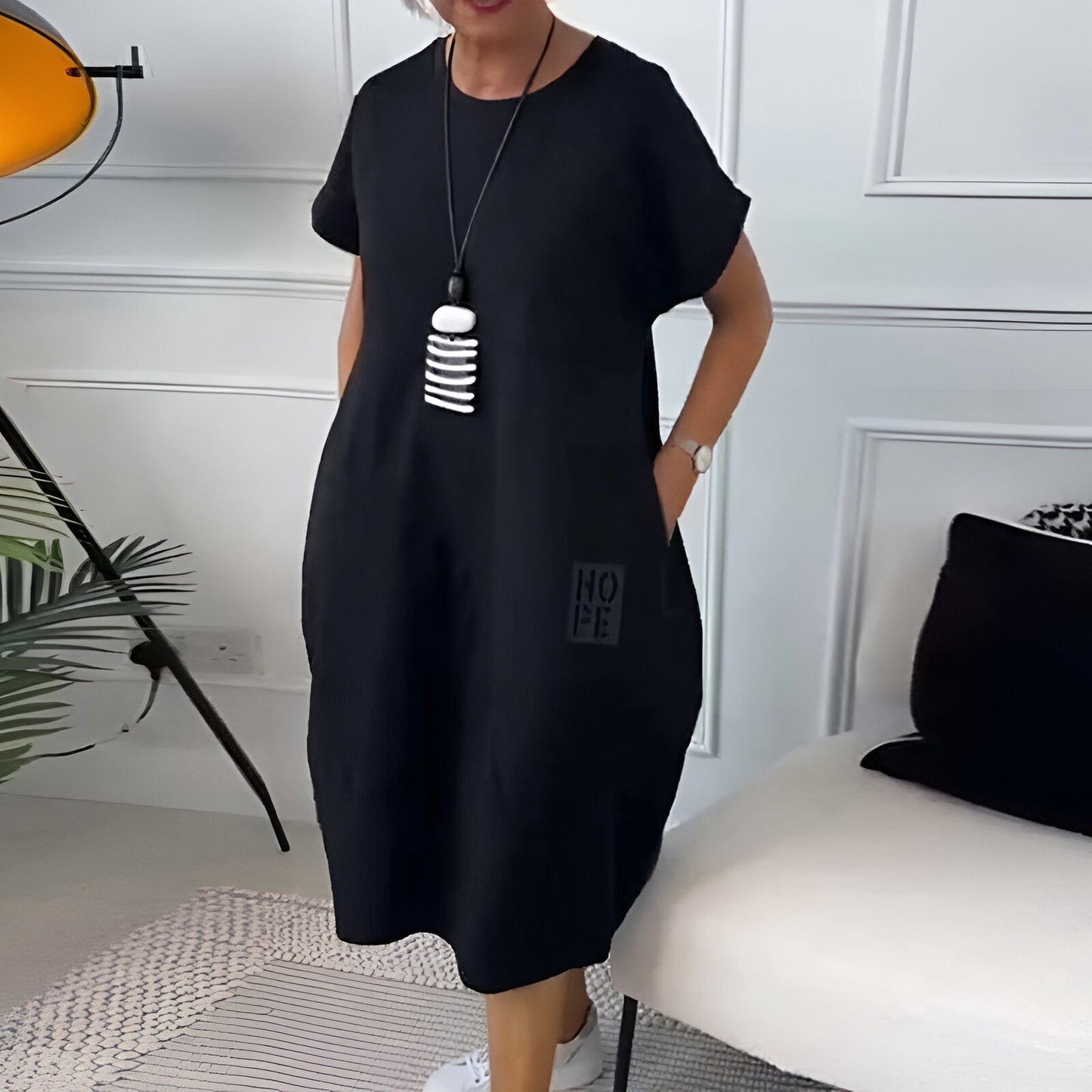 Ineke | Comfort Hoodie Dress