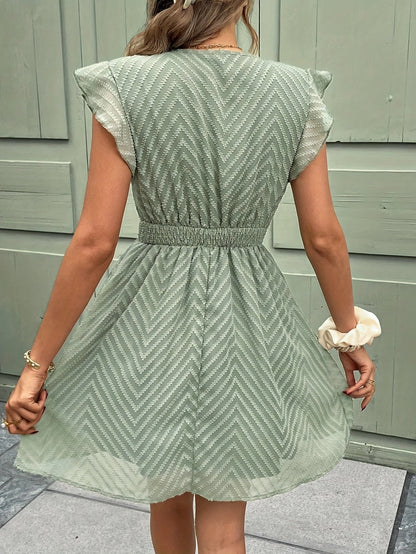 Shirley | Summer Sleeveless Dress With V- Neck